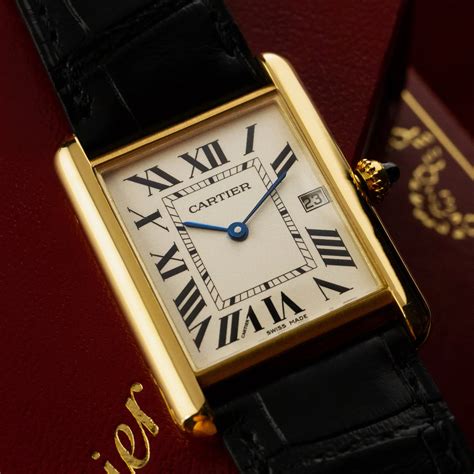 original cartier tank watch|vintage cartier tank watches.